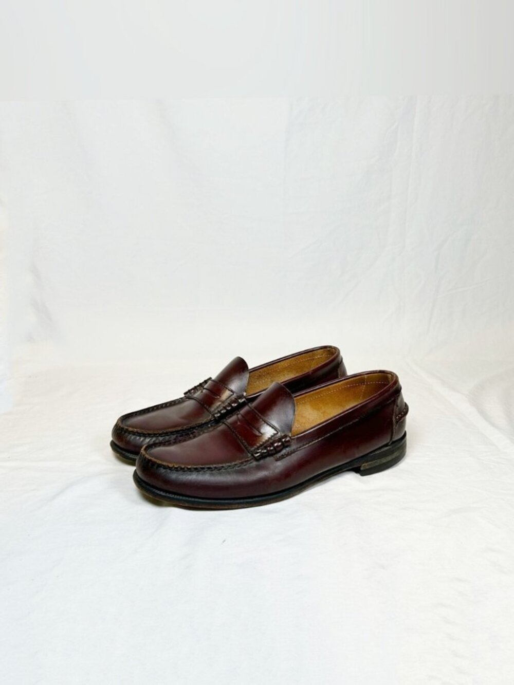 Vintage Florsheim Mens Berkley Cordovan Penny Loafers~10-D~USA
